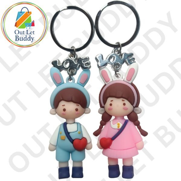 Cute Couple Keychain