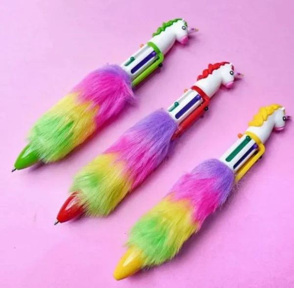 Unicorn Fur Multi Color Pen